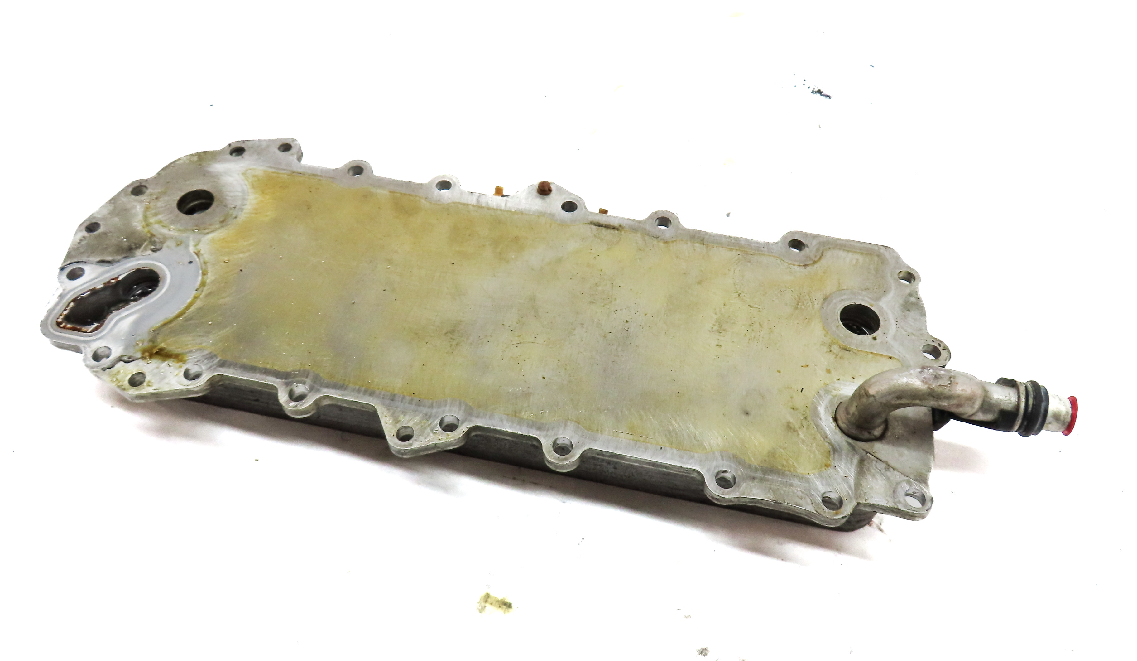 10-18 DISCOVERY LR4 / RANGE ROVER SPORT (L320 L322 L405 L494) ENGINE OIL COOLER — exact item pictured
